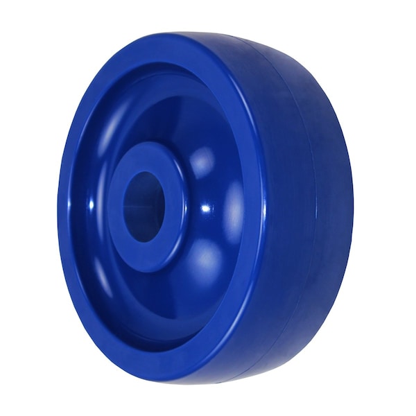 6"x2" BLUE SOLID POLYURETHANE (NON MARKING) WHEEL, 900 LBS CAPACITY
